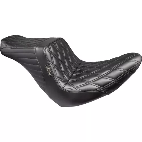 LePera Tailwhip Up Front Seat for 2018-2024 Harley Softail FXLR/FLSB - Double Diamond