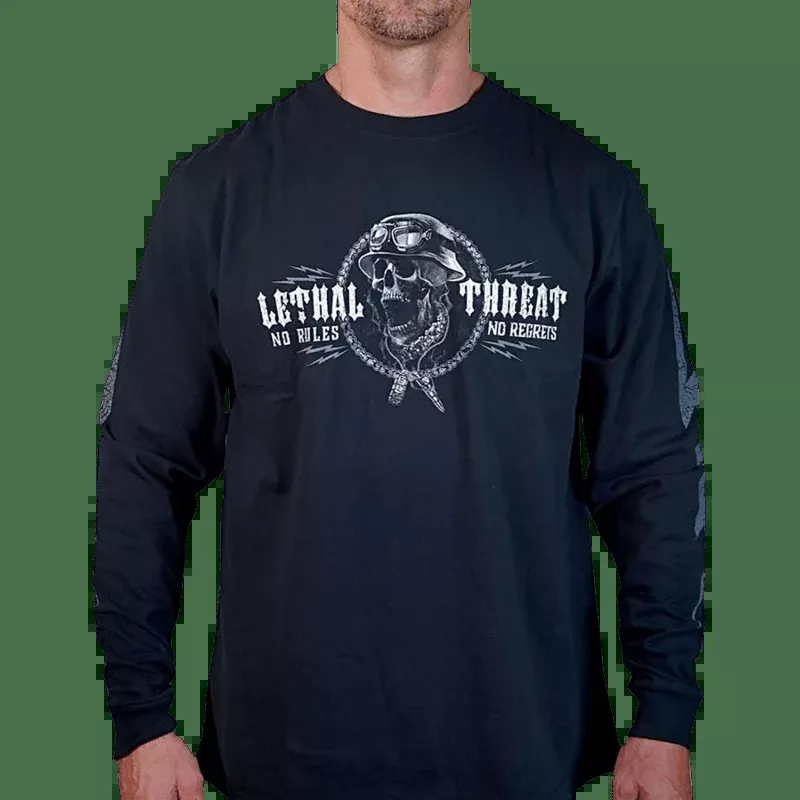 Lethal Threat Shirt LS Flashnbone