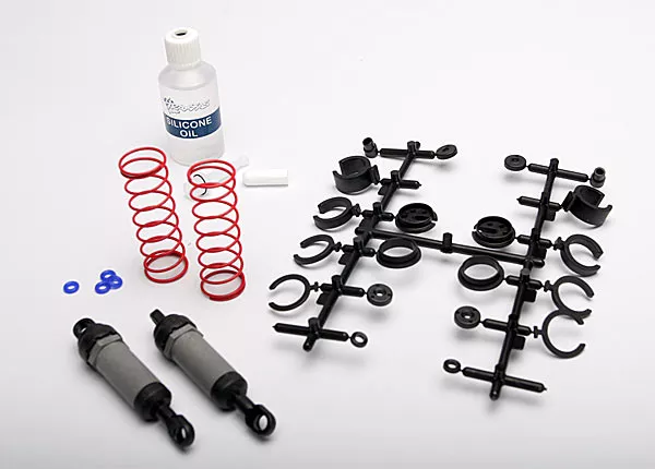 Long Gray Front Ultra Shocks with Springs (2)