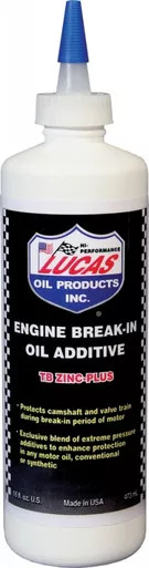 Lucas Engine Break-In Oil Additive 16Oz - 10063