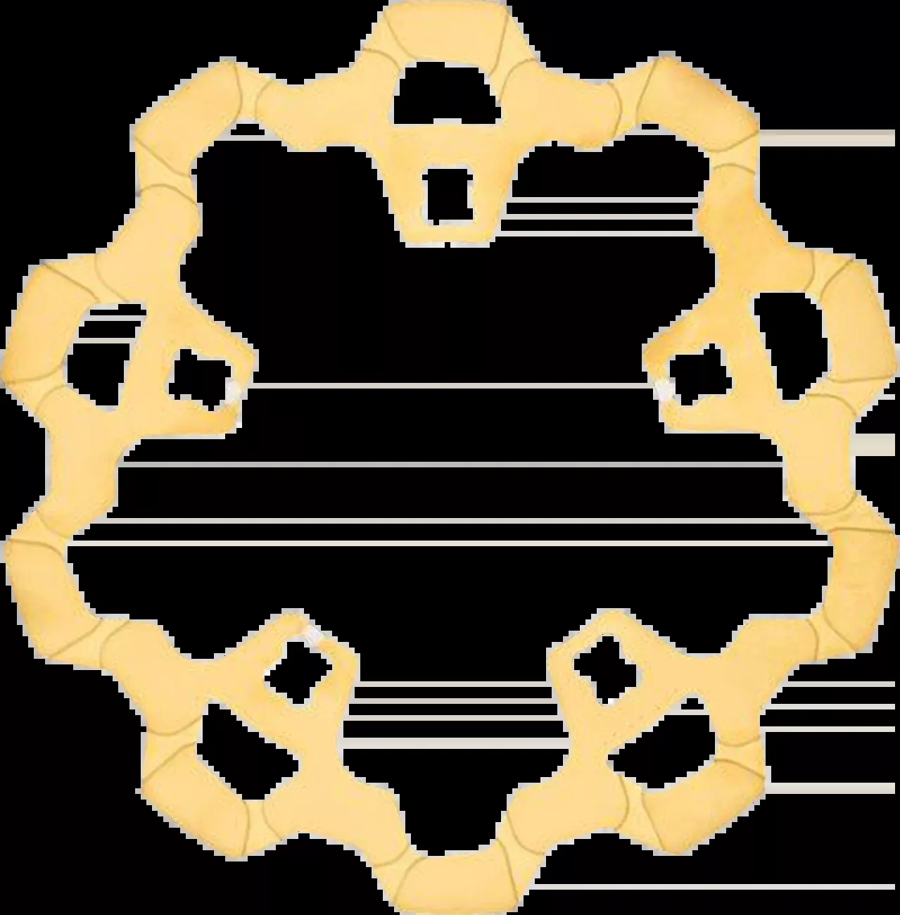 Lyndall Racing Enforcer Gold Front Brake Rotor for 2014-2023 Harley Davidson