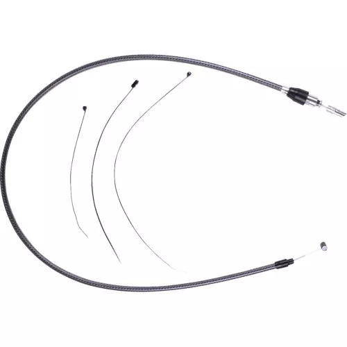 Magnum Quick Connect Upper Clutch Cable for 2024-2025 Harley Touring & 2025 Softail - Karbon Fiber