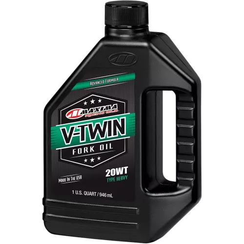 Maxima V-Twin 20WT Fork Oil - 1 Quart