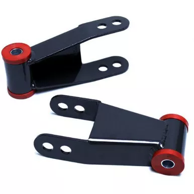 MaxTrac 410520 Lowering 2" Rear Lowering Shackles fits Ford F150 97-04 2WD