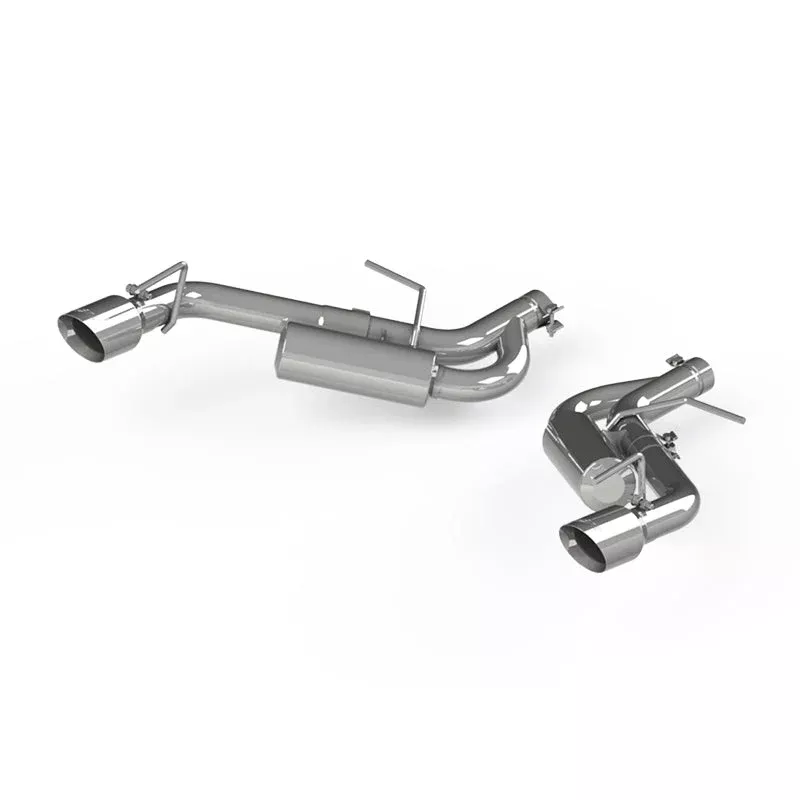 MBRP 2.5in Aluminum Non NPP Axle Back Exhaust System – 4in Dual Wall Tips fits 2016-2024 Chevrolet Camaro LT / 2017-2023 Chevrolet Camaro LS