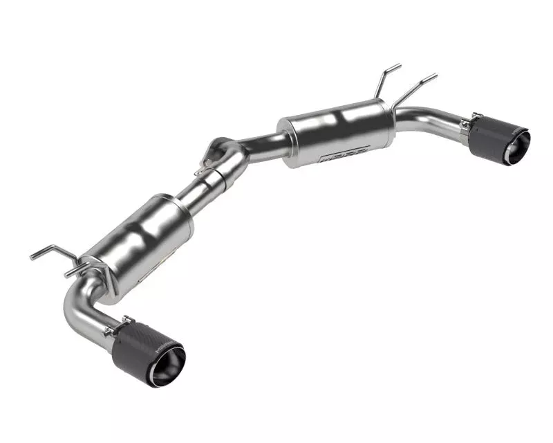 MBRP 2.5in Axle-Back, Dual Rear Exit w/Carbon Fiber Tips fits 2019-2025 Mazda 3 Hatchback