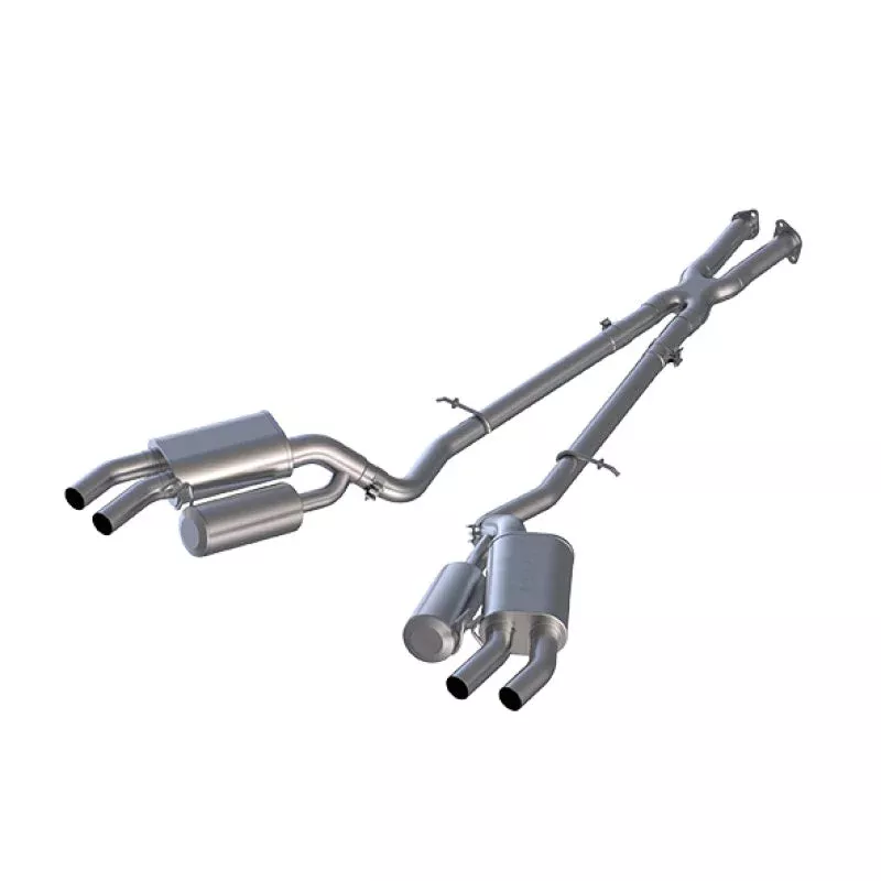 MBRP 2.5in Cat Back Dual Rear Exit w/o Tips fits 2018-2021 Kia Stinger GT 3.3L RWD, AWD