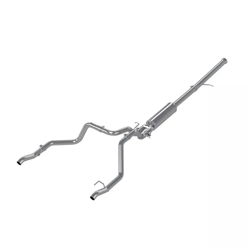 MBRP 2.5in Catback Dual Rear Exit T304 SS fits 2019-2026 Chevrolet Silverado 1500, Suburban, Tahoe / GMC Sierra 1500, Yukon, Yukon XL 6.2L