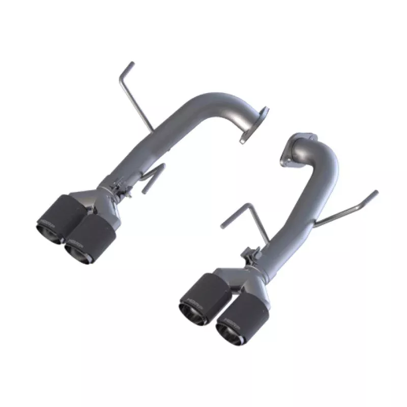 MBRP 2.5in Dual Split Rear Exit w/ 3.5in CF Tips – T304 fits 2011-2021 Subaru Impreza, WRX, WRX STI 2.0L, 2.5L