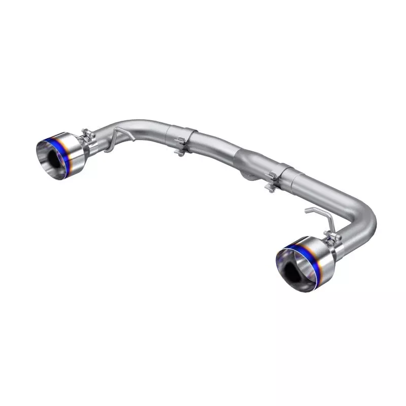 MBRP 2.5in Dual Split Rear Exit w/5in OD Burnt End Tips – T304 fits 2022-2025 Subaru BRZ / Toyota GR86 2.4L