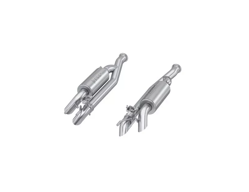 MBRP 2.5in Pre-Axle Cat-Back Exhaust Dual Split Quad Side fits 2019-2025 Mercedes-Benz G63 AMG 4.0TT V8