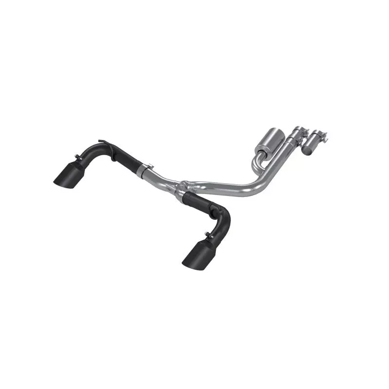MBRP 2.5in Res-Back Exhaust – Dual Rear – Black fits 2021-2026 Ford Bronco Sport 1.5L, 2.0L EcoBoost