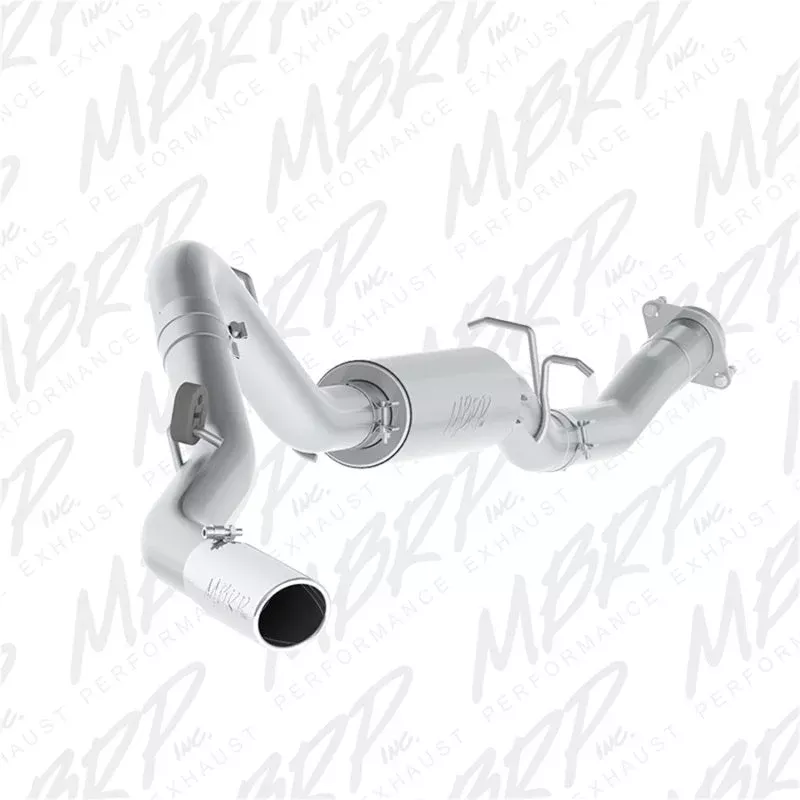 MBRP 3.5in Single Side Exit Alum Back Perf Exhaust fits 2007-2010 Chevrolet Avalanche, Corvette, Express 2500, Express 3500, Silverado 2500 HD, Silverado 2500 HD Classic, Suburban 1500, Suburban 2500