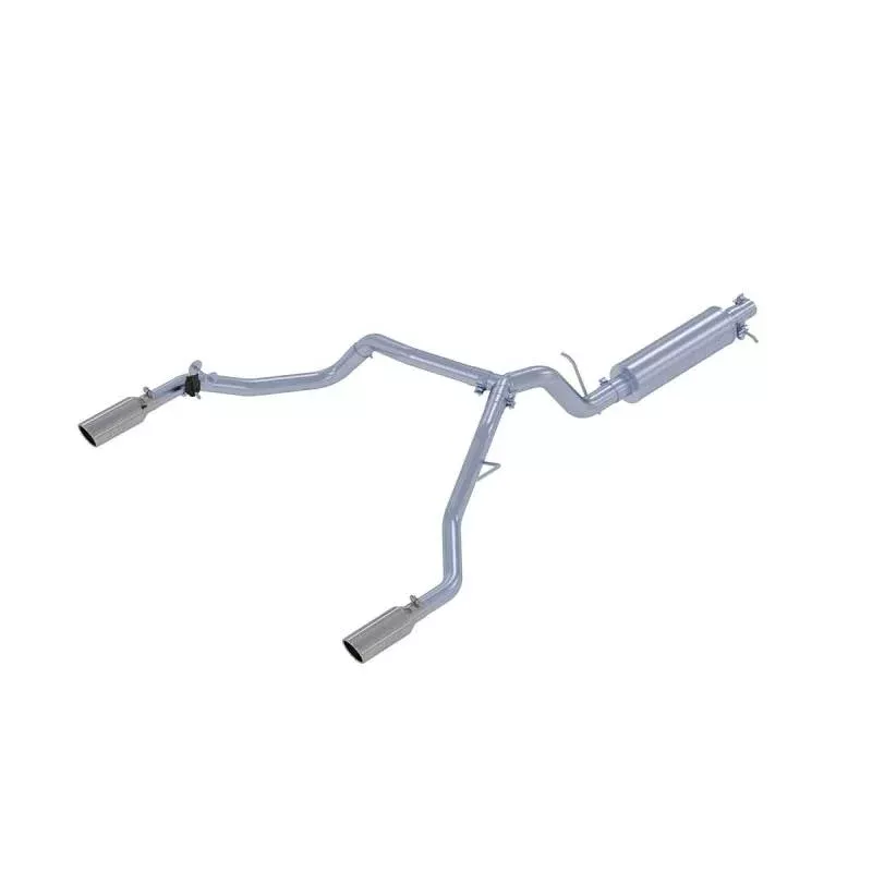 MBRP 3 in Dual Split Rear Exit 4 in Tips AL Cat Back fits 2019-2020,2022-2023 Ford Ranger Lariat / XL / XLT 2.3L