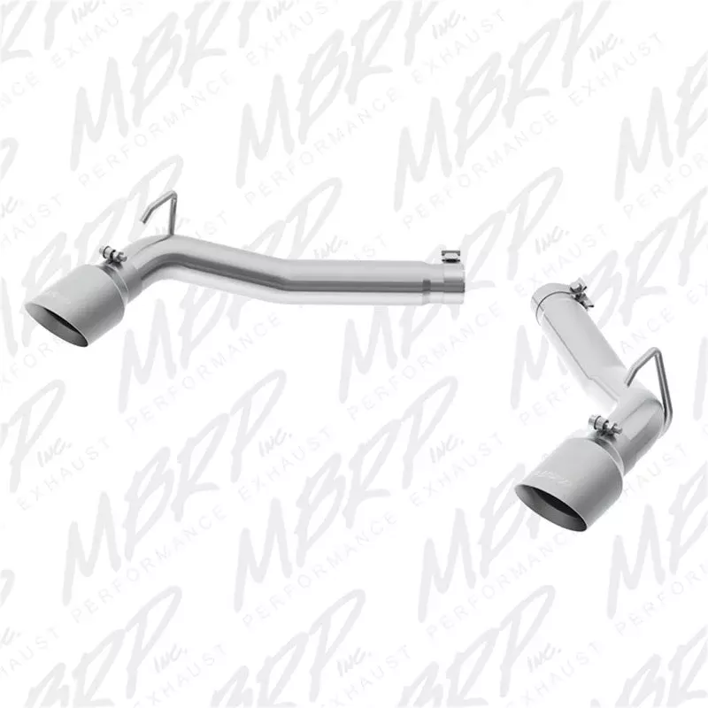 MBRP 3in Alum Axle Back Muffler Delete fits 2010-2015 Chevrolet Camaro LS V6, LT V6 3.6L