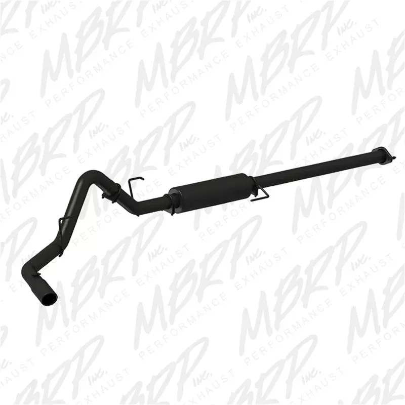MBRP 3in Cat Back Single Side Black Exhaust System fits 2015-2020 Ford F-150 2.7L, 3.5L EcoBoost