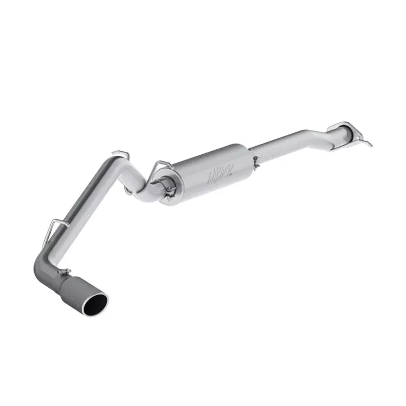 MBRP 3in Cat Back Single Side Exit w/ 4in Tip – T304 fits 2017-2022 Chevrolet Colorado / GMC Canyon 2.5L 3.6L