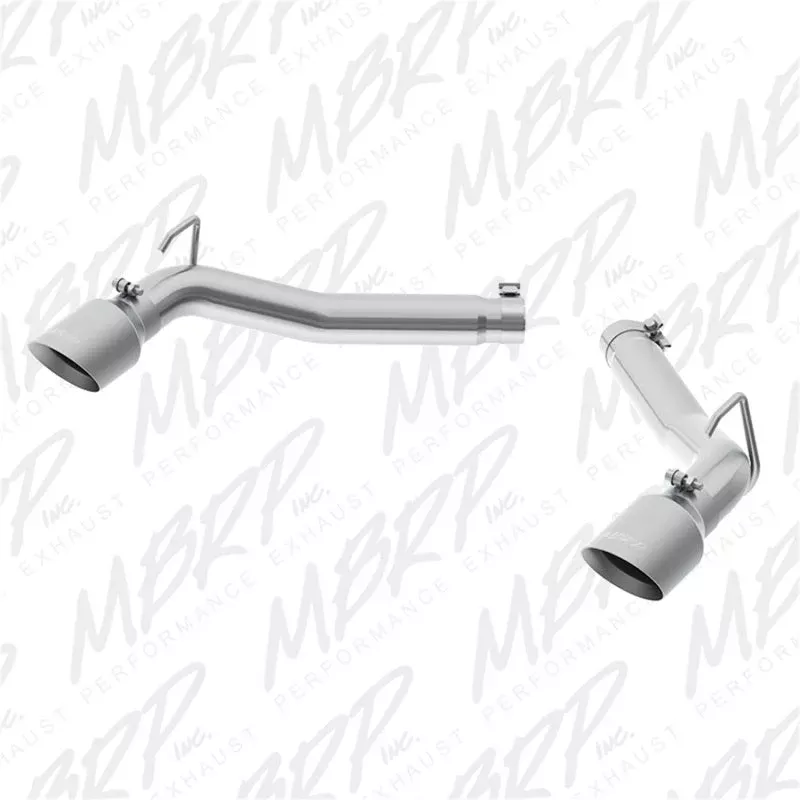 MBRP 3in T304 Axle Back Muffler Delete fits 2010-2015 Chevrolet Camaro SS 6.2L V8 / 2012-2015 Chevrolet Camaro ZL1 6.2L V8