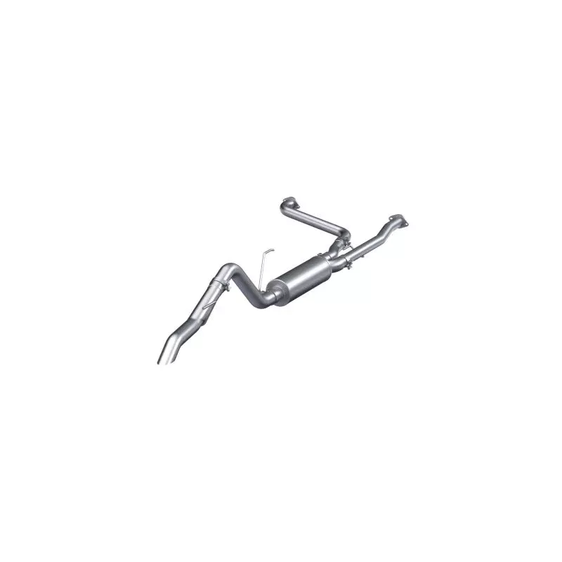 MBRP 3in Tip 3in Cat Back Turndown Exit Street Profile – T304 fits 2020-2025 Nissan Frontier 3.8L