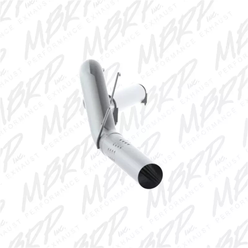 MBRP 5in Filter Back Single Side Exit No Muffler AL fits 2003-2010 Ford F-250 Super Duty, F-350 Super Duty 6.4L