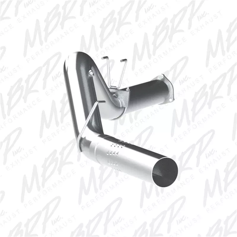 MBRP 5in Filter Back Single Side Exit No Muffler AL fits 2011-2016 Ford F-250 Super Duty, F-350 Super Duty 6.7L