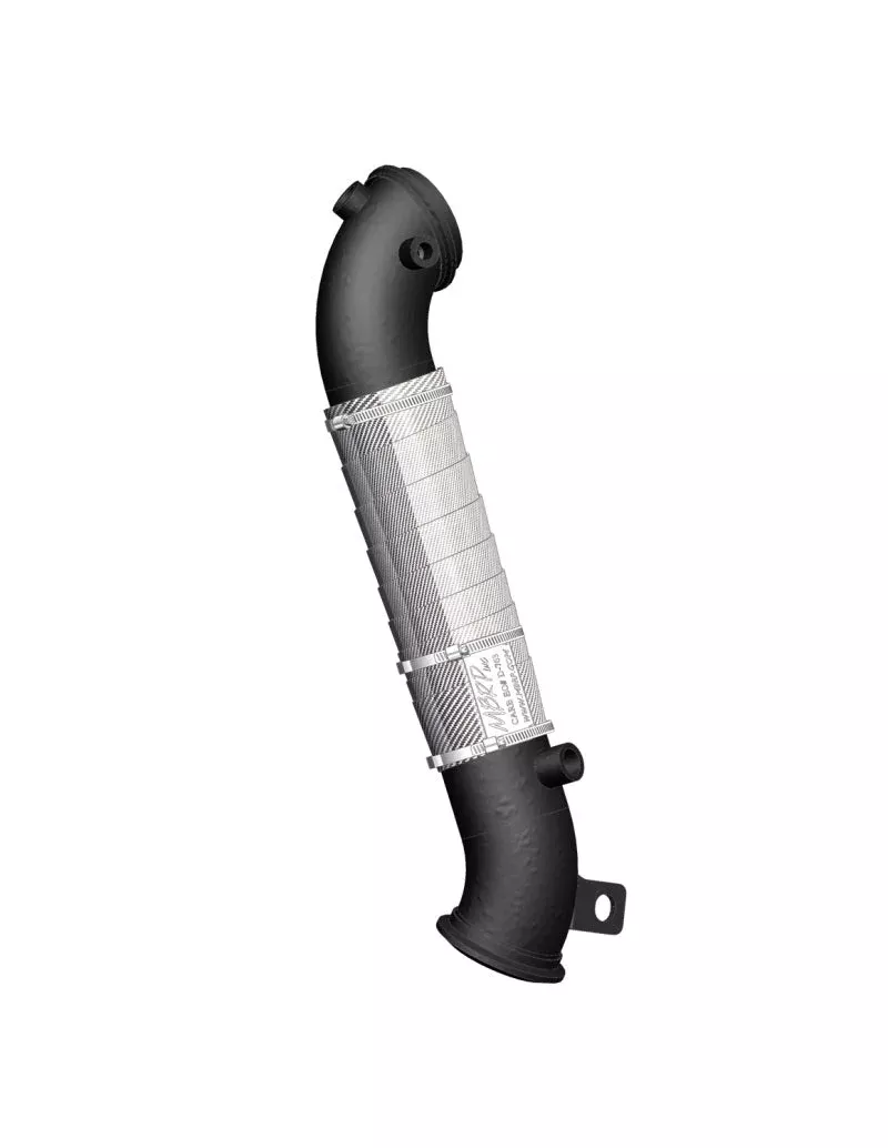 MBRP 6.6L Duramax 3in. Black Turbo Down Pipe fits 2011-2015 Chevrolet Express 2500, Express 3500, Express 3500 LT, Silverado 2500 HD, Silverado 3500 HD / GMC Savana 2500, Savana 3500, Sierra 2500 HD, Sierra 3500 HD