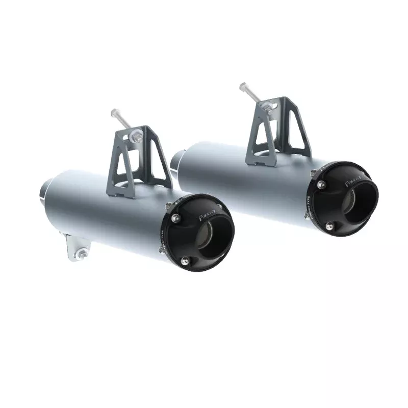 MBRP AT-9207PT Dual Slip-On Mufflers fits 2013-2018 Can-Am Maverick 1000R