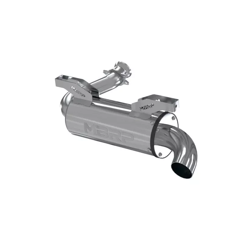 MBRP AT-9801PT Slip-On Exhaust System fits 2014-2021 CFMOTO ZFORCE 800