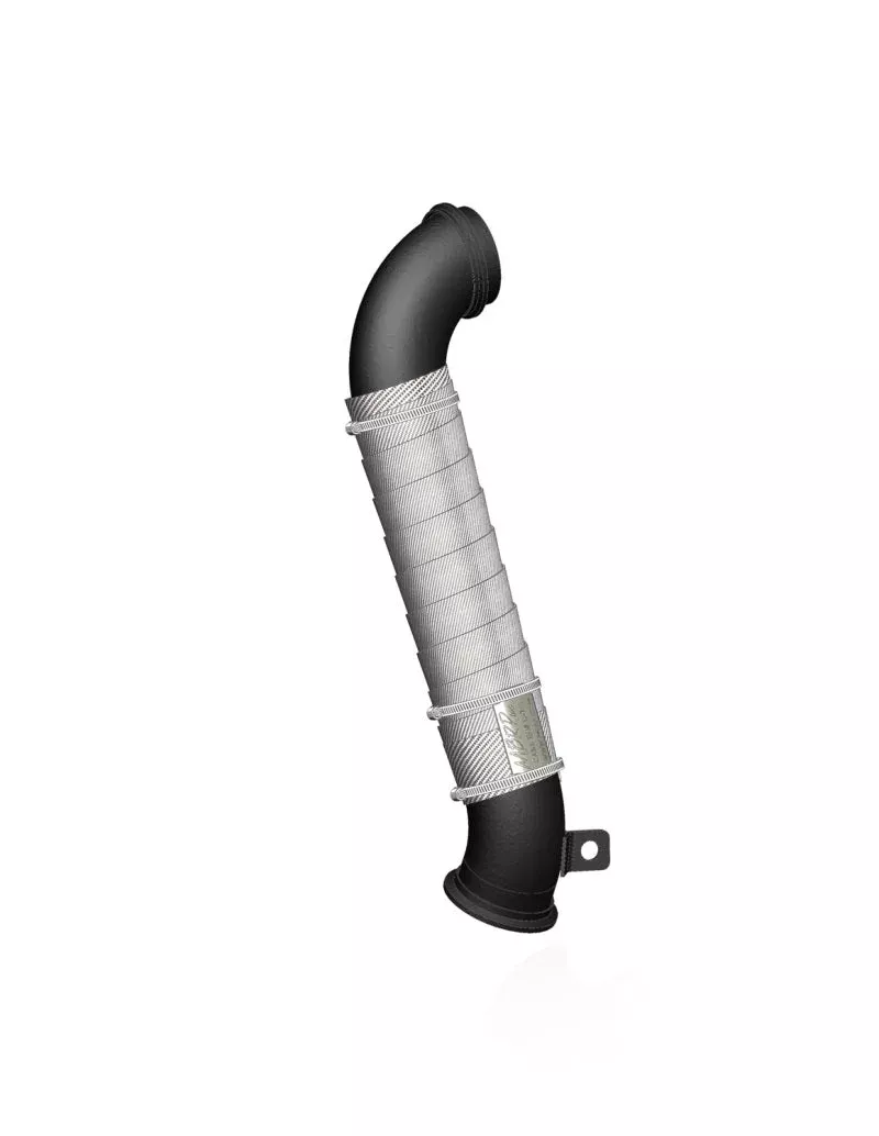 MBRP Black 3in Down Pipe fits 2004-2010 Chevrolet Express 2500, Express 3500, Silverado 2500 HD, Silverado 2500 HD Classic, Silverado 3500, Silverado 3500 Classic, Silverado 3500 HD / GMC Savana 2500
