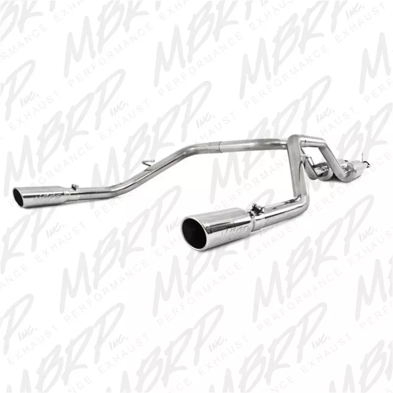 MBRP Cat Back Dual Split Rear fits 2009-2021 Toyota Tundra 5.7L