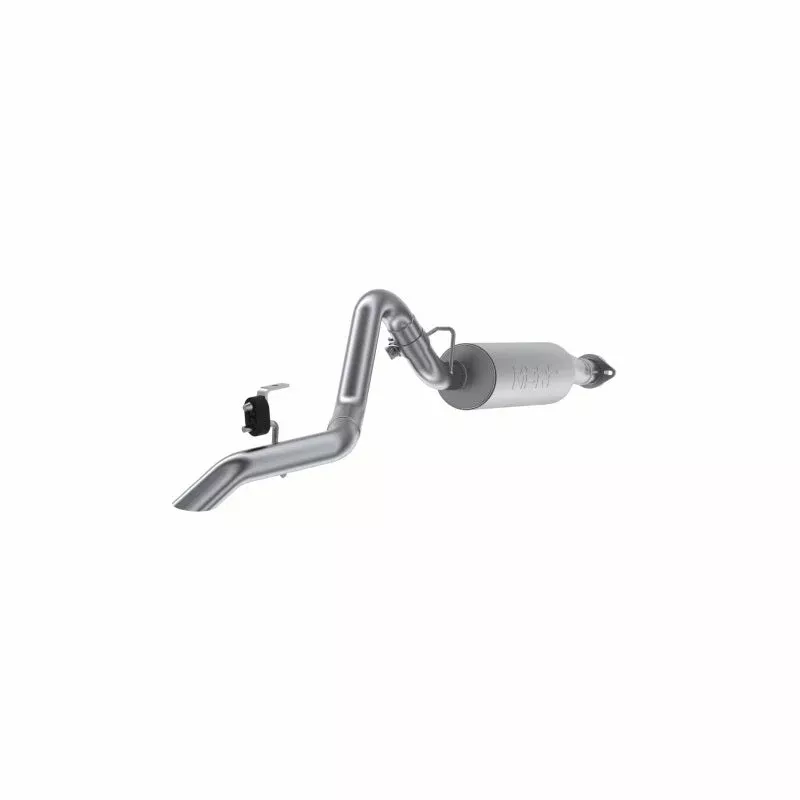 MBRP Cat Back Single Aluminized Exhaust fits 2004-2006 Jeep Wrangler Unlimited