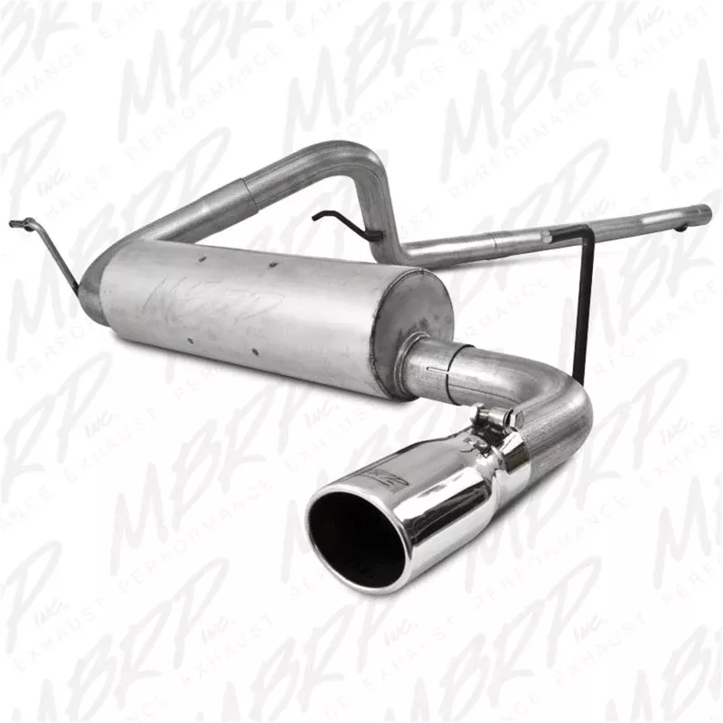 MBRP Cat Back Single fits 2007-2011 Jeep Wrangler Unlimited 3.8L V6