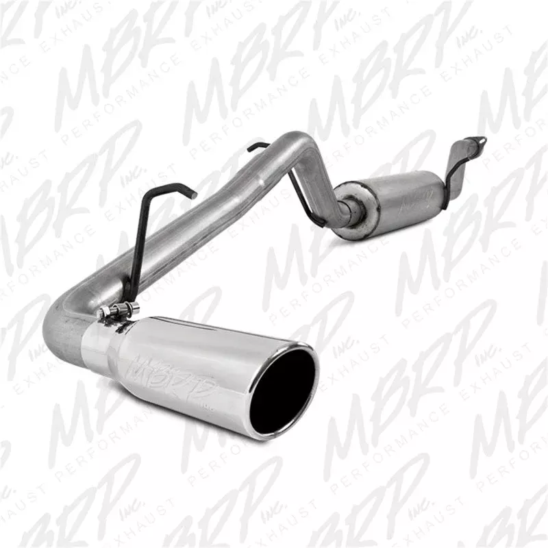 MBRP Cat Back Single Side Aluminized Exhaust fits 2004-2012 Chevrolet Colorado / GMC Canyon