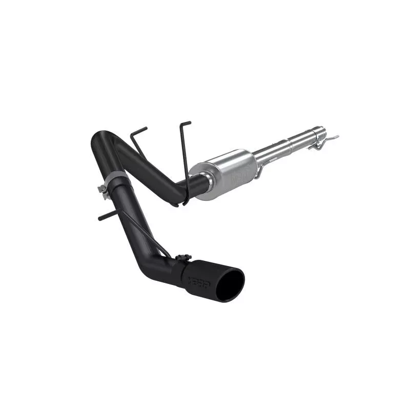 MBRP Cat-Back Single Side Aluminum - Black fits 2009-2024 Dodge Ram 1500 / Ram 1500 Classic 5.7L