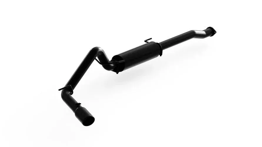MBRP Cat Back Single Side Exit Black Exhaust System fits 2016-2023 Toyota Tacoma 3.5L