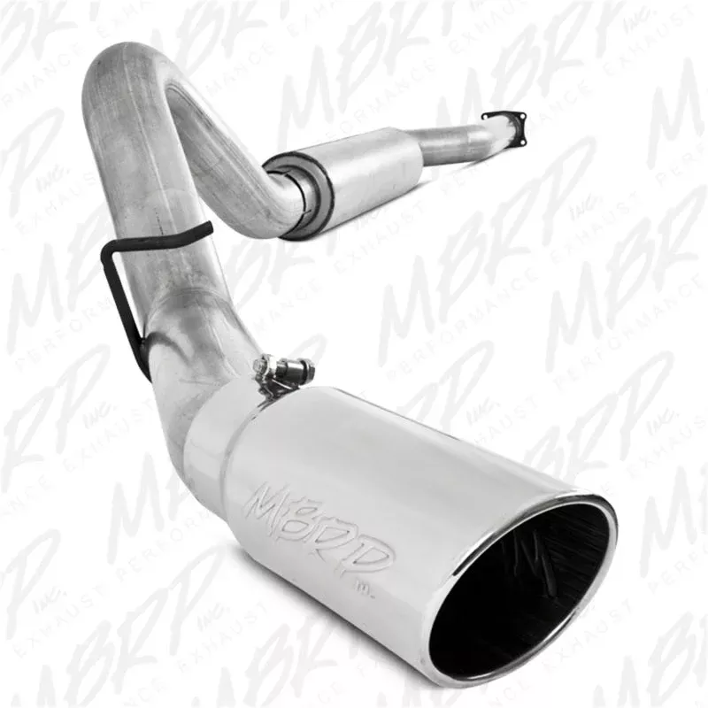 MBRP Cat Back Single Side fits 2001-2005 Chevrolet Silverado 2500 HD Duramax EC/CC, Silverado 3500 HD Duramax EC/CC / GMC Sierra 2500 HD Duramax EC/CC, Sierra 3500 HD Duramax EC/CC
