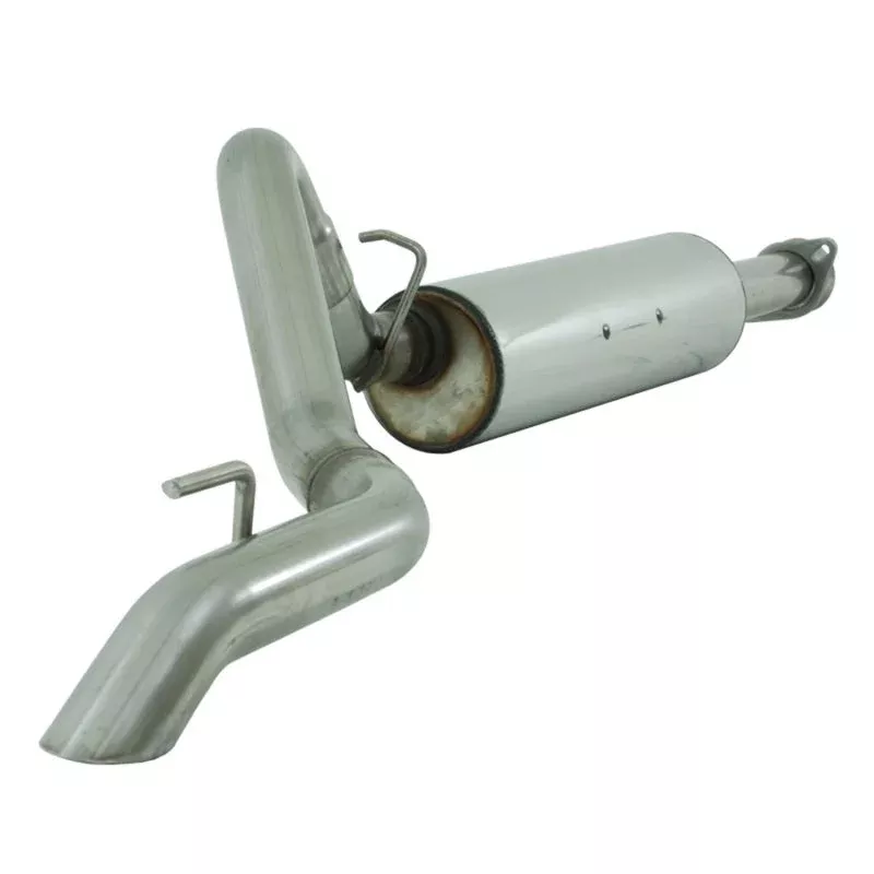 MBRP Cat Back Single T409 Exhaust fits 2004-2006 Jeep Wrangler Unlimited / 2005-2006 Jeep Wrangler Unlimited Rubicon