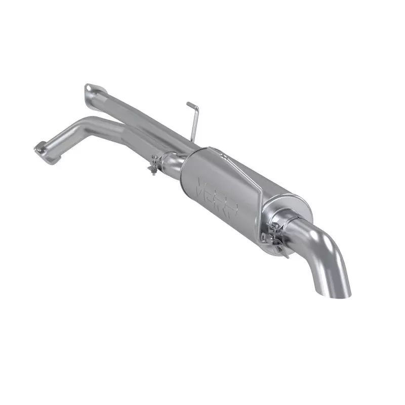 MBRP Cat Back Turn Down Single Side Aluminized Exhaust fits 2007-2009 Toyota Tundra