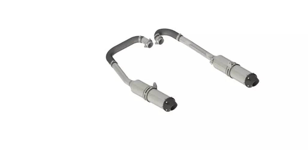 MBRP Complete Dual Exhaust System Headers-Back fits 2014 Polaris RZR 900