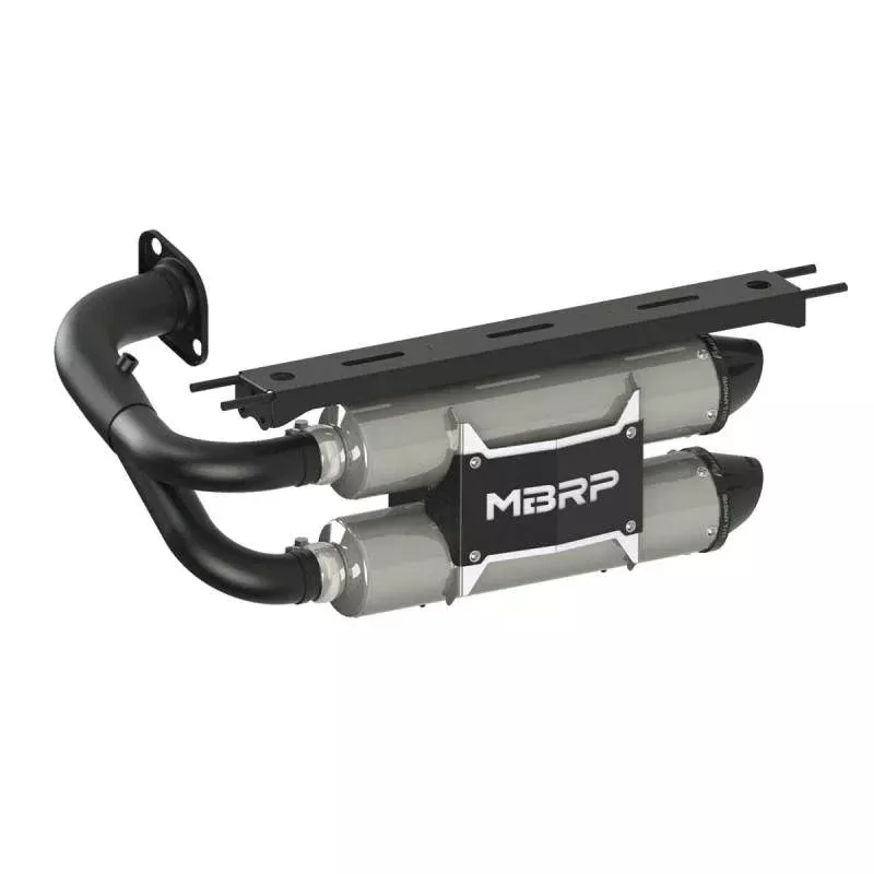 MBRP Dual Slip-On Exhaust System w/Performance Muffler fits 2019-2025 Honda Talon