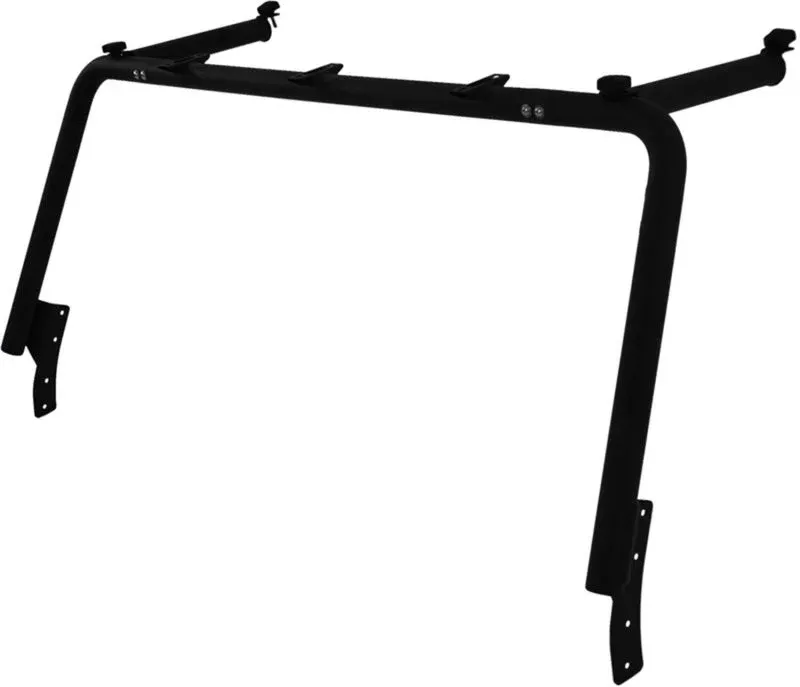 MBRP Front Roof Rack Extension Black Coated fits 2007-2010 Jeep Wrangler