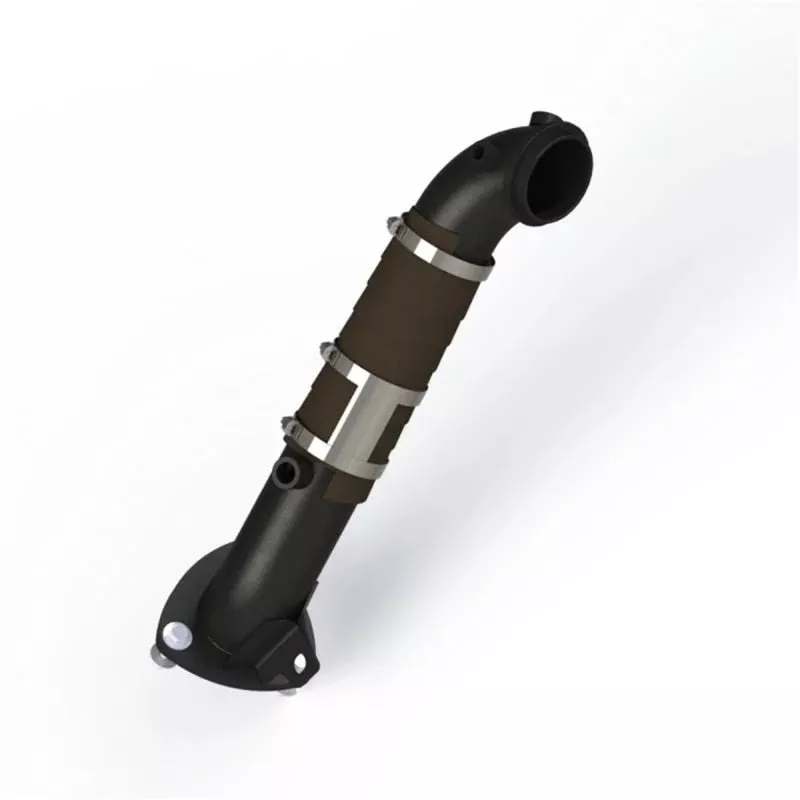 MBRP GMCA428 3in Down Pipe fits 2015-2016 Chevrolet Express 2500, Express 3500, Silverado 2500 HD, Silverado 3500 HD / GMC Savana 2500, Savana 3500, Sierra 2500 HD, Sierra 3500 HD 6.6L Duramax