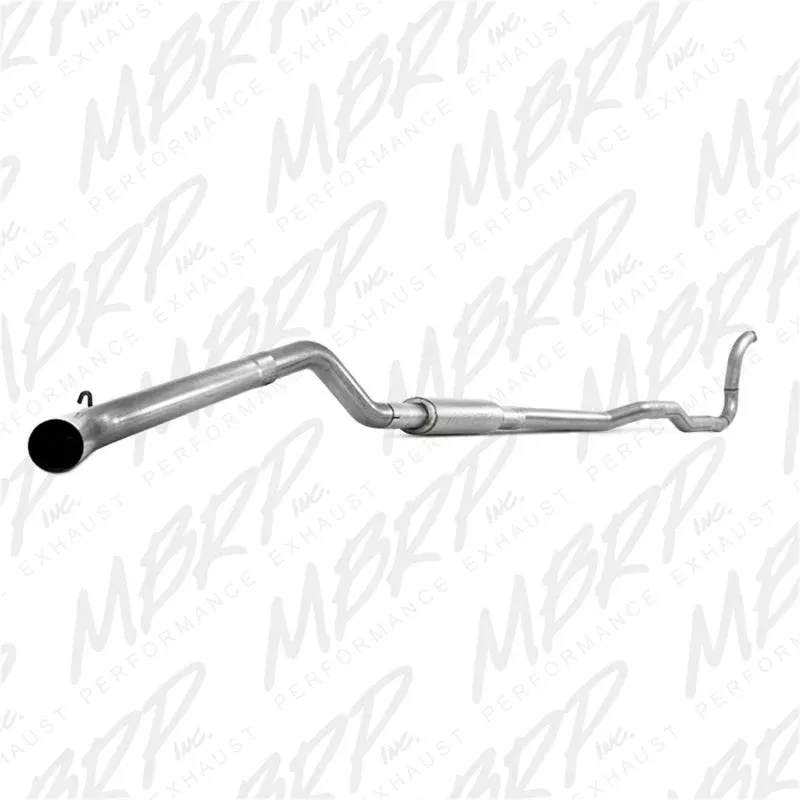 MBRP ONLY Turbo Back Single Side Exit P Series Exhaust fits 1989-1993 Dodge W250 Cummins 5.9L 4WD / 1989-1993 Dodge W350 Cummins 5.9L 4WD