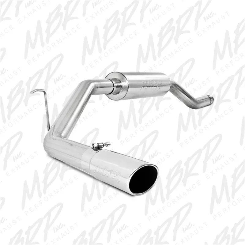 MBRP Resonator Back Single Side Exit Aluminized Exhaust System S5330AL fits 2000-2006 Toyota Tundra SR5 / 2000-2006 Toyota Tundra Limited / 2005-2006 Toyota Tundra