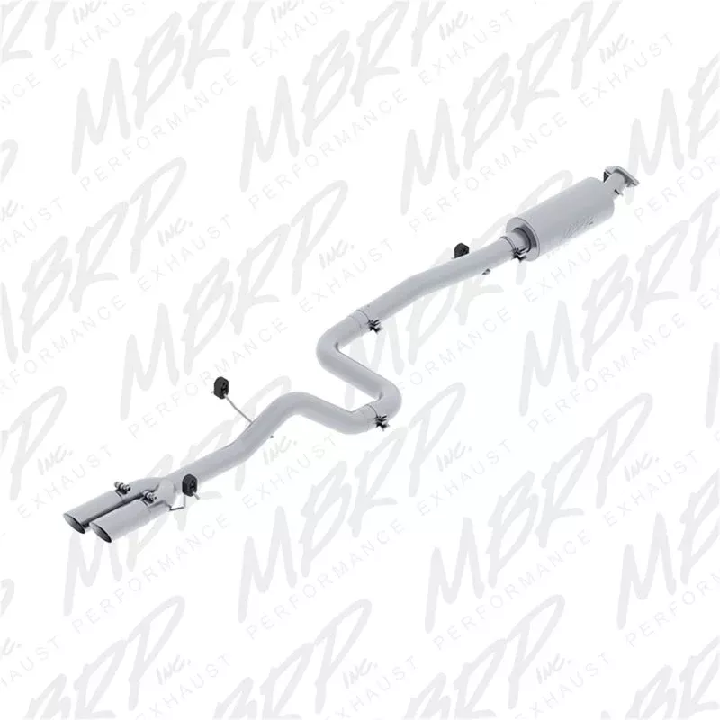 MBRP S4202409 3in Dual Outlet T409 Cat Back fits 2014-2019 Ford Fiesta ST 1.6L EcoBoost