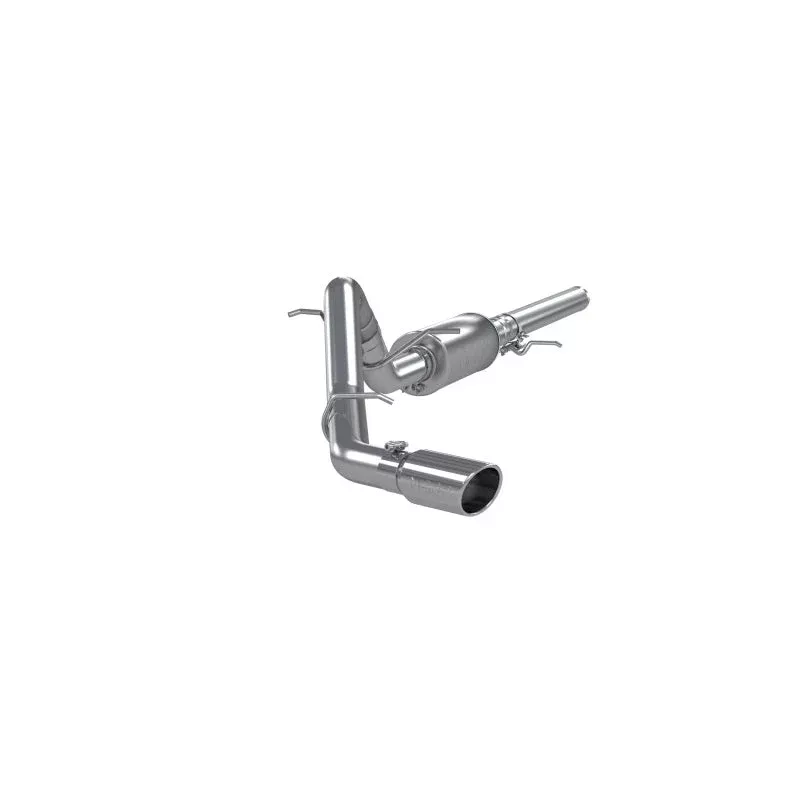 MBRP S5080409 Single Side Exit T409 3in Cat Back Exhaust fits 2014-2019 Chevrolet Silverado 1500 4.3L V6 / 5.3L V8 / Silverado 1500 LD 4.3L V6 / 5.3L V8 / GMC Sierra 1500 4.3L V6 / 5.3L V8 / Sierra 1500 Limited 4.3L V6 / 5.3L V8