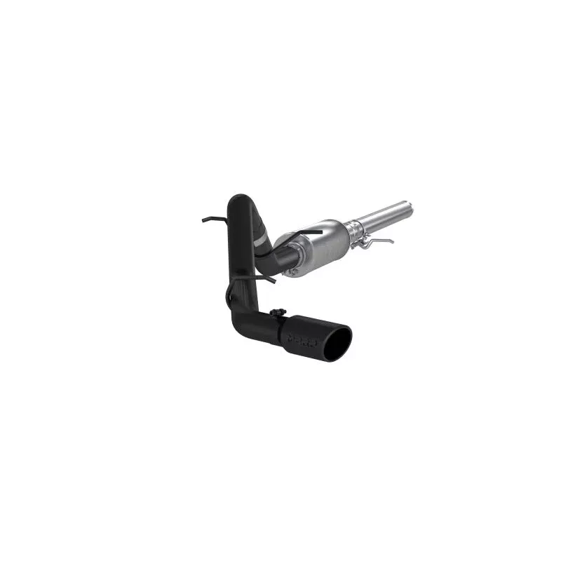MBRP S5080BLK 3in Cat Back Single Side Exit Black Exhaust fits 2014-2019 Chevrolet Silverado 1500 4.3L / 5.3L / Silverado 1500 LD 4.3L / 5.3L / GMC Sierra 1500 4.3L / 5.3L / Sierra 1500 Limited 4.3L / 5.3L