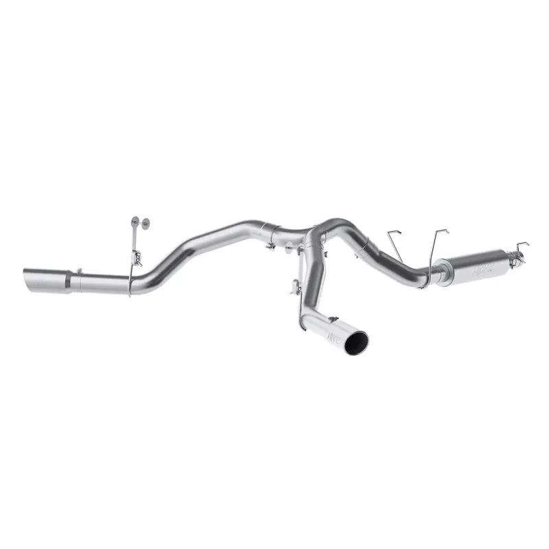 MBRP S5151409 4in 409 SS Dual Side Split Outlet Cat Back Exhaust fits 2014-2025 Ram 2500 6.4L / 3500 6.4L