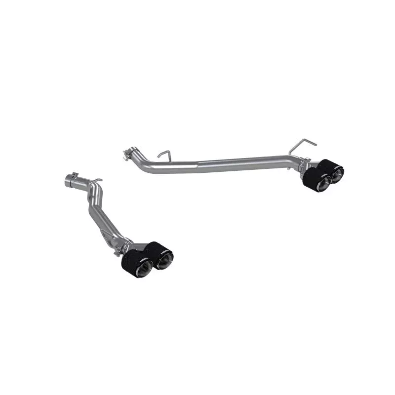MBRP S52033CF Dual Rear Exit Axle Back w/ Quad Carbon Fiber Tips – T304 fits 2020-2026 Ford Explorer 3.0L EcoBoost / Lincoln Aviator 3.0L EcoBoost