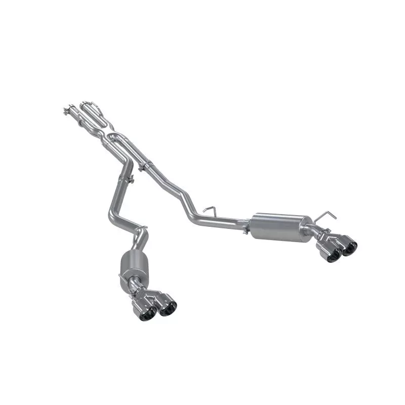 MBRP S5205AL SS 2.5in Dual Rear Exit w/ Quad Tips – AL fits 2020-2026 Ford Explorer 3.0L EcoBoost / Lincoln Aviator 3.0L EcoBoost